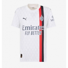 AC Milan Away Stadium Replica Jersey Women 2023-24 Short Sleeves