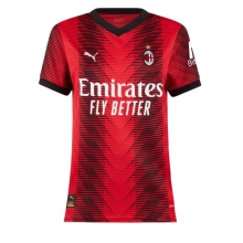AC Milan Home Stadium Replica Jersey Women 2023-24 Short Sleeves