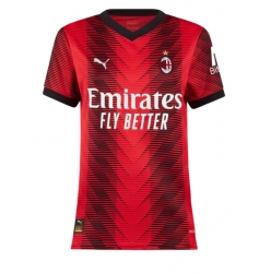 AC Milan Home Stadium Replica Jersey Women 2023-24 Short Sleeves