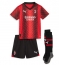 AC Milan Olivier Giroud #9 Home Stadium Replica Jersey Kids 2023-24 Short Sleeves (+ pants)