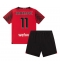 AC Milan Zlatan Ibrahimovic #11 Home Stadium Replica Jersey Kids 2023-24 Short Sleeves (+ pants)