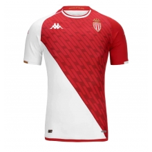 AS Monaco Home Stadium Replica Jersey 2023-24 Short Sleeves