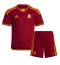 AS Roma Paulo Dybala #21 Home Stadium Replica Jersey Kids 2023-24 Short Sleeves (+ pants)