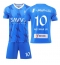 Al-Hilal Neymar Jr #10 Home Stadium Replica Jersey Kids 2023-24 Short Sleeves (+ pants)