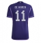 Argentina Angel Di Maria #11 Away Stadium Replica Jersey World Cup 2022 Short Sleeves