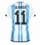 Argentina Angel Di Maria #11 Home Stadium Replica Jersey World Cup 2022 Short Sleeves