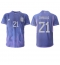 Argentina Paulo Dybala #21 Away Stadium Replica Jersey World Cup 2022 Short Sleeves