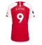 Arsenal Gabriel Jesus #9 Home Stadium Replica Jersey Women 2023-24 Short Sleeves