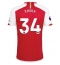 Arsenal Granit Xhaka #34 Home Stadium Replica Jersey 2023-24 Short Sleeves