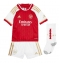 Arsenal Granit Xhaka #34 Home Stadium Replica Jersey Kids 2023-24 Short Sleeves (+ pants)