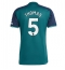 Arsenal Thomas Partey #5 Third Stadium Replica Jersey 2023-24 Short Sleeves