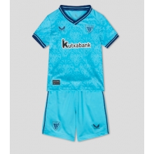Athletic Bilbao Away Stadium Replica Jersey Kids 2023-24 Short Sleeves (+ pants)