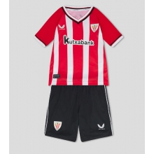 Athletic Bilbao Home Stadium Replica Jersey Kids 2023-24 Short Sleeves (+ pants)