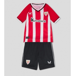 Athletic Bilbao Home Stadium Replica Jersey Kids 2023-24 Short Sleeves (+ pants)