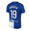 Atletico Madrid Alvaro Morata #19 Away Stadium Replica Jersey 2023-24 Short Sleeves