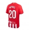 Atletico Madrid Axel Witsel #20 Home Stadium Replica Jersey 2023-24 Short Sleeves