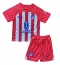 Atletico Madrid Home Stadium Replica Jersey Kids 2023-24 Short Sleeves (+ pants)