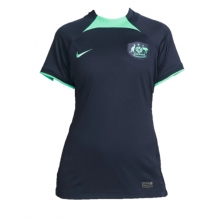 Australia Away Stadium Replica Jersey Women World Cup 2022 Short Sleeves