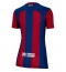 Barcelona Home Stadium Replica Jersey Women 2023-24 Short Sleeves