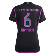 Bayern Munich Joshua Kimmich #6 Away Stadium Replica Jersey Women 2023-24 Short Sleeves