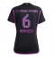 Bayern Munich Joshua Kimmich #6 Away Stadium Replica Jersey Women 2023-24 Short Sleeves