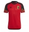Belgium Home Stadium Replica Jersey World Cup 2022 Short Sleeves