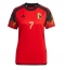 Belgium Kevin De Bruyne #7 Home Stadium Replica Jersey Women World Cup 2022 Short Sleeves