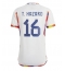 Belgium Thorgan Hazard #16 Away Stadium Replica Jersey World Cup 2022 Short Sleeves