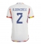Belgium Toby Alderweireld #2 Away Stadium Replica Jersey World Cup 2022 Short Sleeves