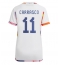 Belgium Yannick Carrasco #11 Away Stadium Replica Jersey Women World Cup 2022 Short Sleeves