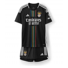 Benfica Away Stadium Replica Jersey Kids 2023-24 Short Sleeves (+ pants)