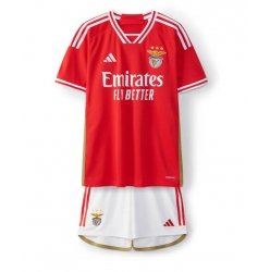 Benfica Home Stadium Replica Jersey Kids 2023-24 Short Sleeves (+ pants)