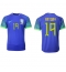 Brazil Antony #19 Away Stadium Replica Jersey World Cup 2022 Short Sleeves
