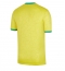 Brazil Home Stadium Replica Jersey World Cup 2022 Short Sleeves