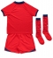 England Away Stadium Replica Jersey Kids World Cup 2022 Short Sleeves (+ pants)