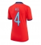 England Declan Rice #4 Away Stadium Replica Jersey Women World Cup 2022 Short Sleeves