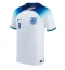 England Jordan Henderson #8 Home Stadium Replica Jersey World Cup 2022 Short Sleeves