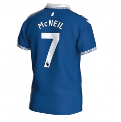 Everton Dwight McNeil #7 Home Stadium Replica Jersey 2023-24 Short Sleeves