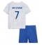 France Antoine Griezmann #7 Away Stadium Replica Jersey Kids World Cup 2022 Short Sleeves (+ pants)