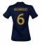 France Matteo Guendouzi #6 Home Stadium Replica Jersey Women World Cup 2022 Short Sleeves