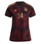 Germany Jamal Musiala #14 Away Stadium Replica Jersey Women World Cup 2022 Short Sleeves