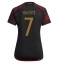 Germany Kai Havertz #7 Away Stadium Replica Jersey Women World Cup 2022 Short Sleeves