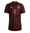 Germany Leon Goretzka #8 Away Stadium Replica Jersey World Cup 2022 Short Sleeves