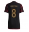 Germany Leon Goretzka #8 Away Stadium Replica Jersey World Cup 2022 Short Sleeves