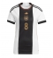 Germany Leon Goretzka #8 Home Stadium Replica Jersey Women World Cup 2022 Short Sleeves
