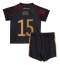 Germany Niklas Sule #15 Away Stadium Replica Jersey Kids World Cup 2022 Short Sleeves (+ pants)