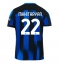 Inter Milan Henrikh Mkhitaryan #22 Home Stadium Replica Jersey 2023-24 Short Sleeves