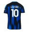 Inter Milan Lautaro Martinez #10 Home Stadium Replica Jersey 2023-24 Short Sleeves