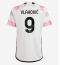 Juventus Dusan Vlahovic #9 Away Stadium Replica Jersey 2023-24 Short Sleeves