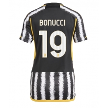 Juventus Leonardo Bonucci #19 Home Stadium Replica Jersey Women 2023-24 Short Sleeves